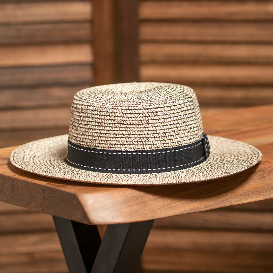 Straw Fedora Summer Hat