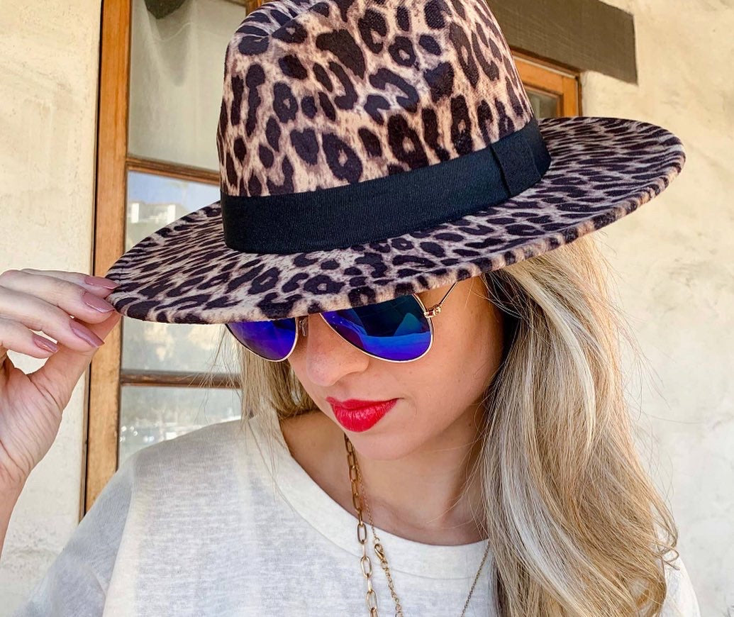 Leopard Fedora